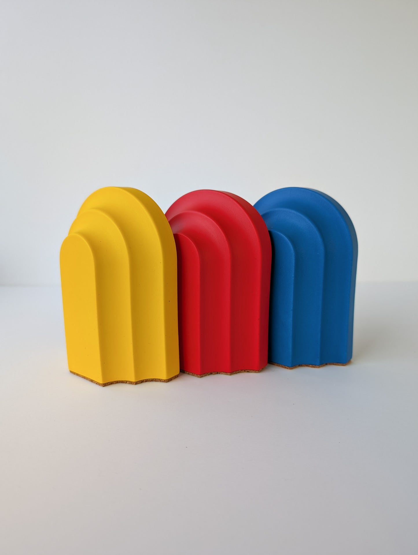 Primary Color Arch Bookends