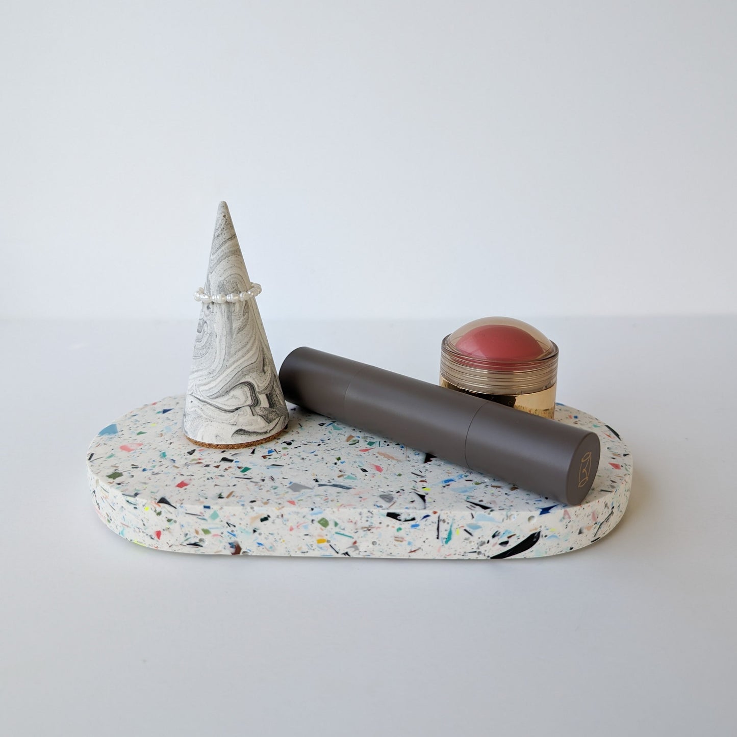Marbled Modern Ring Holder