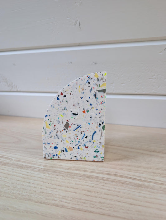 Terrazzo Colorful Large Bookend