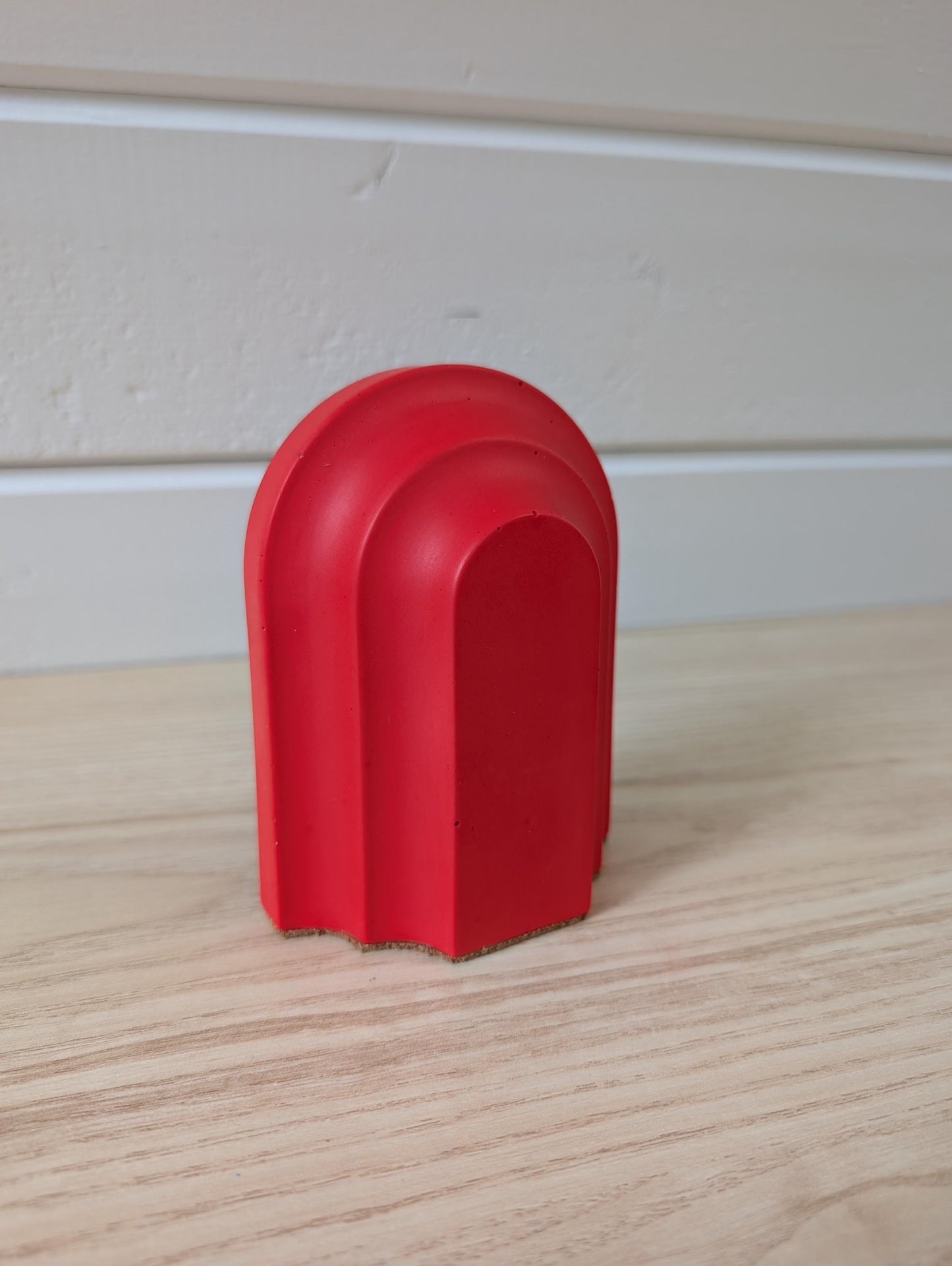 Primary Red Arch Bookend