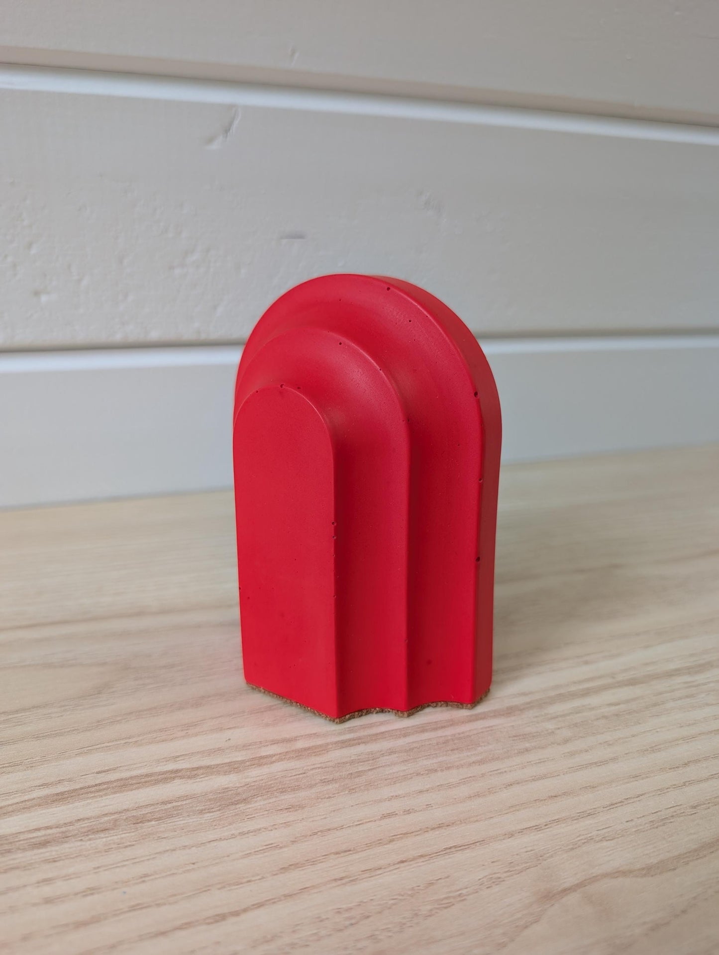 Primary Red Arch Bookend