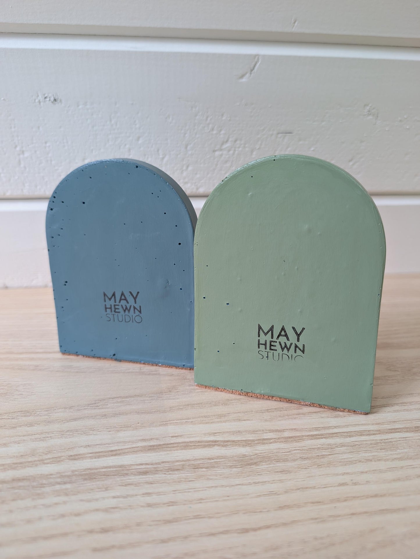 Painted Arch Bookends