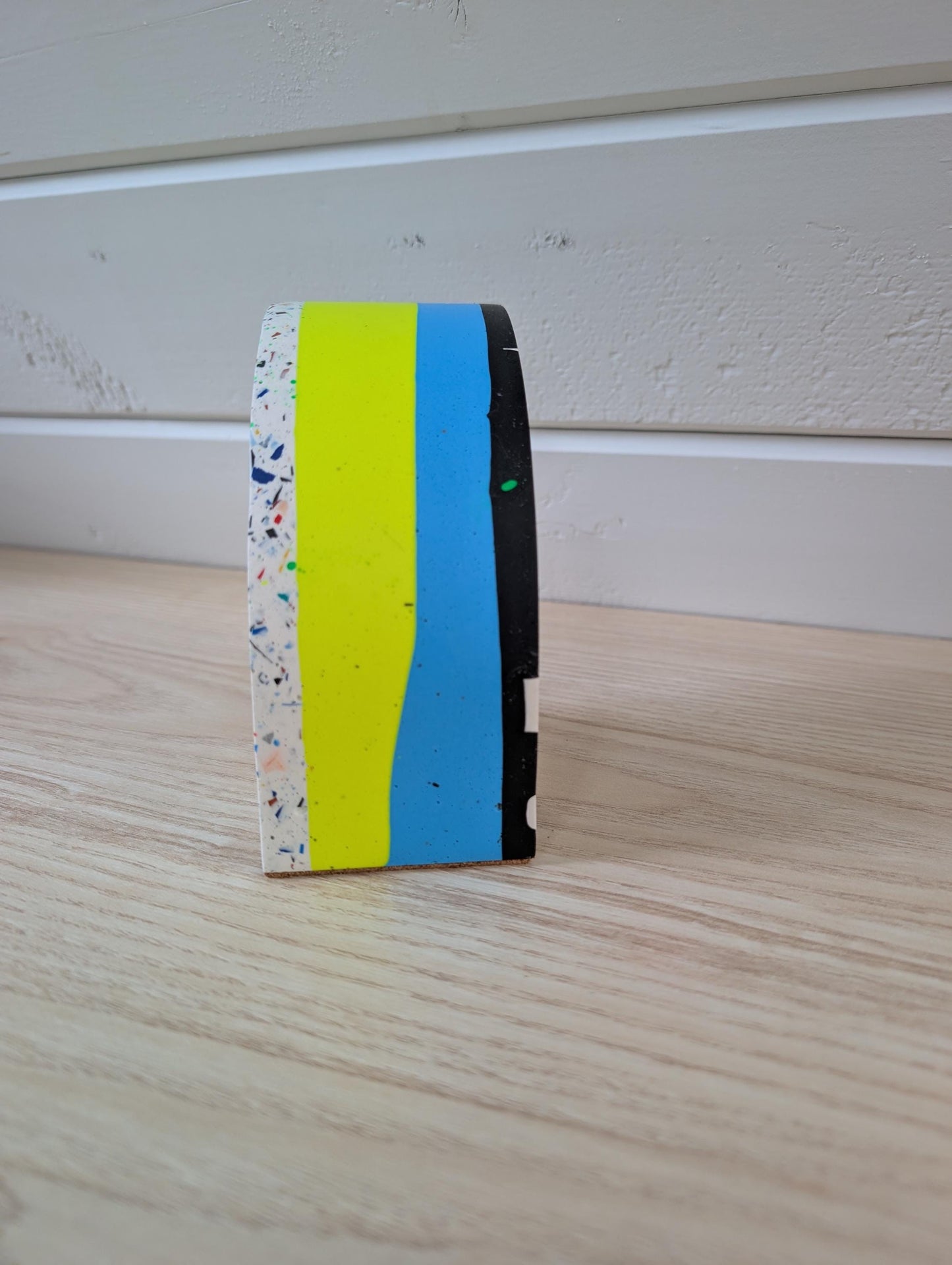 Checker & Terrazzo Maximalist Bookend