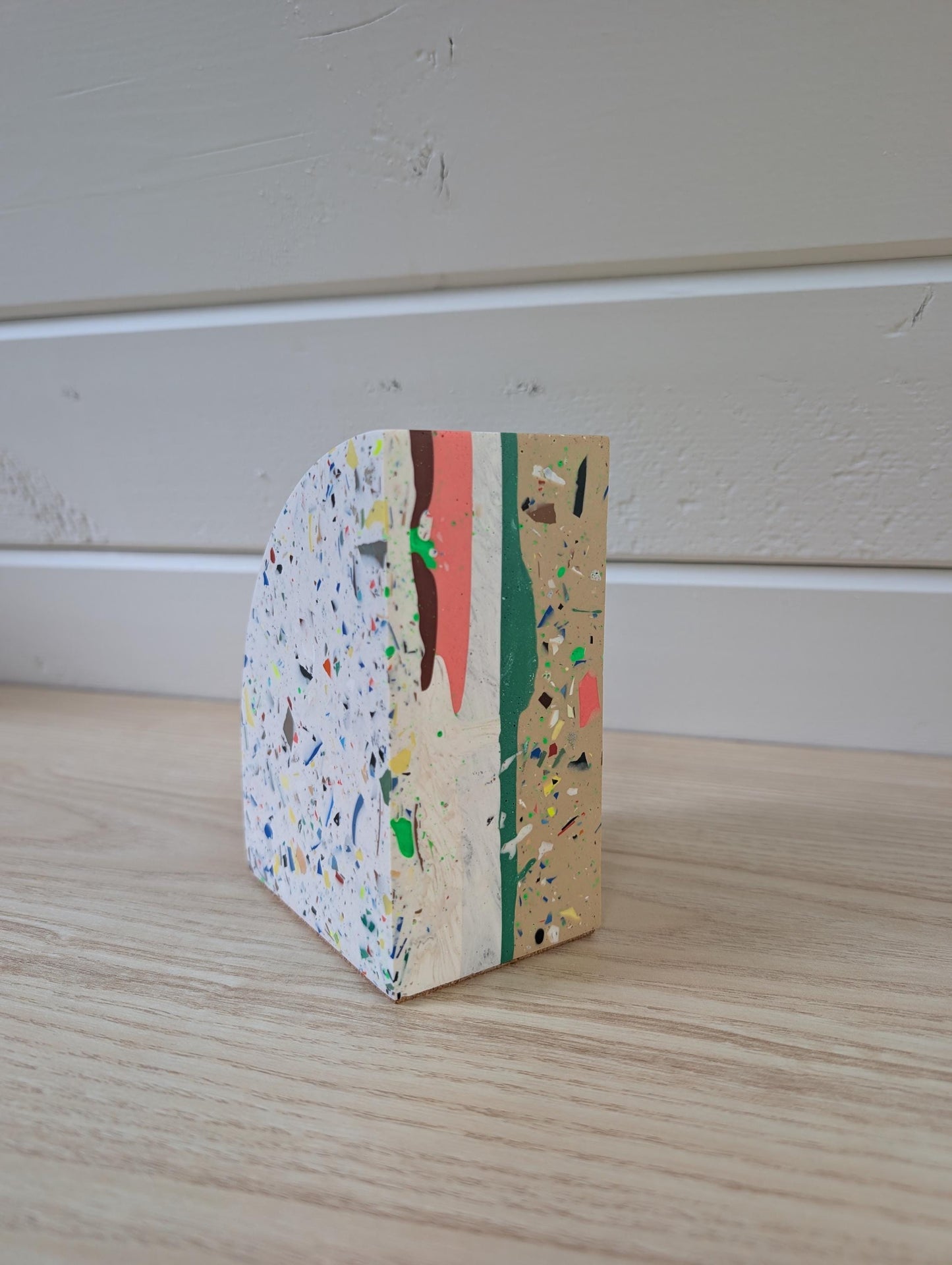 Terrazzo Colorful Large Bookend