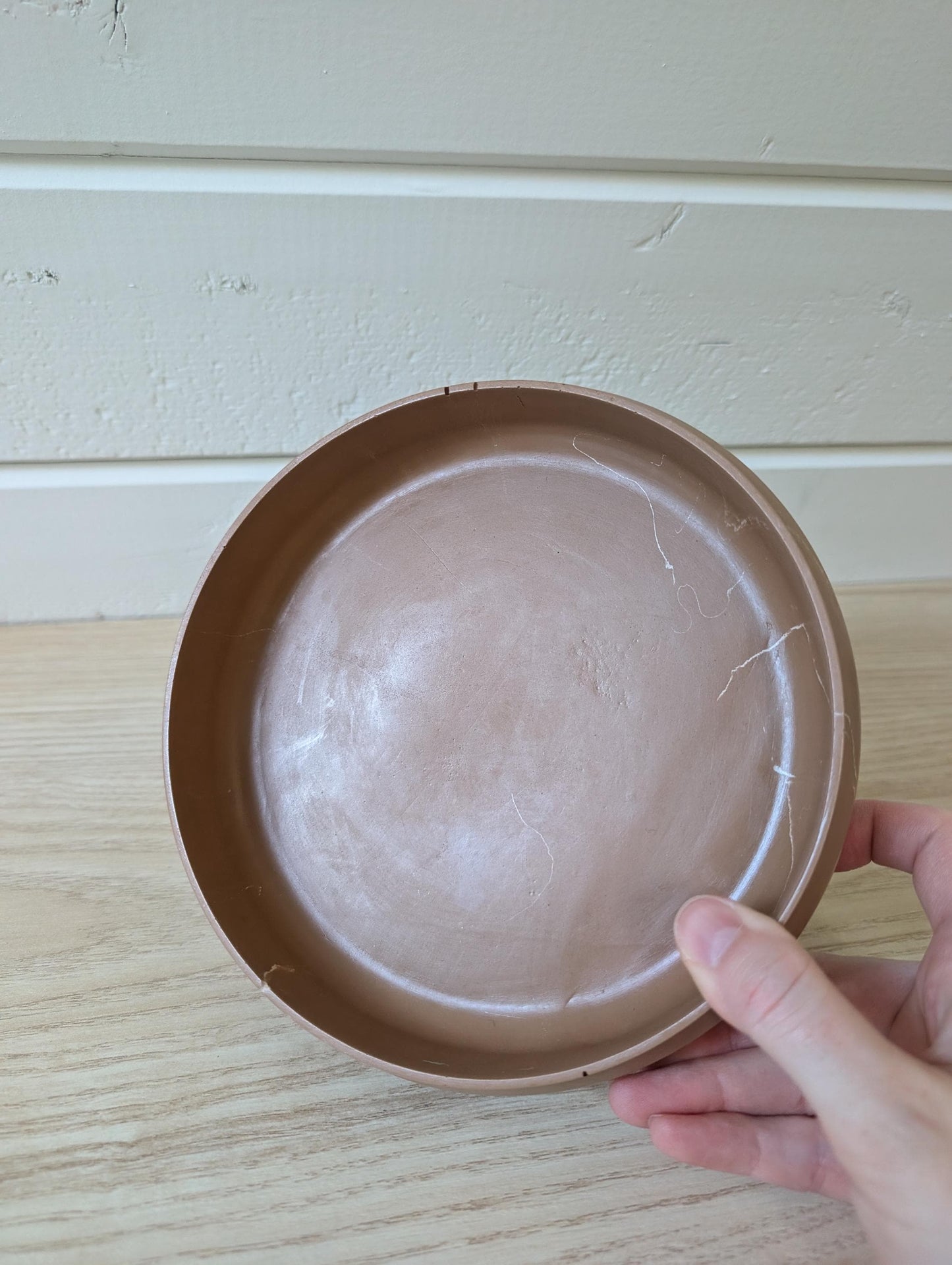 Marbled Brown Catchall Dish