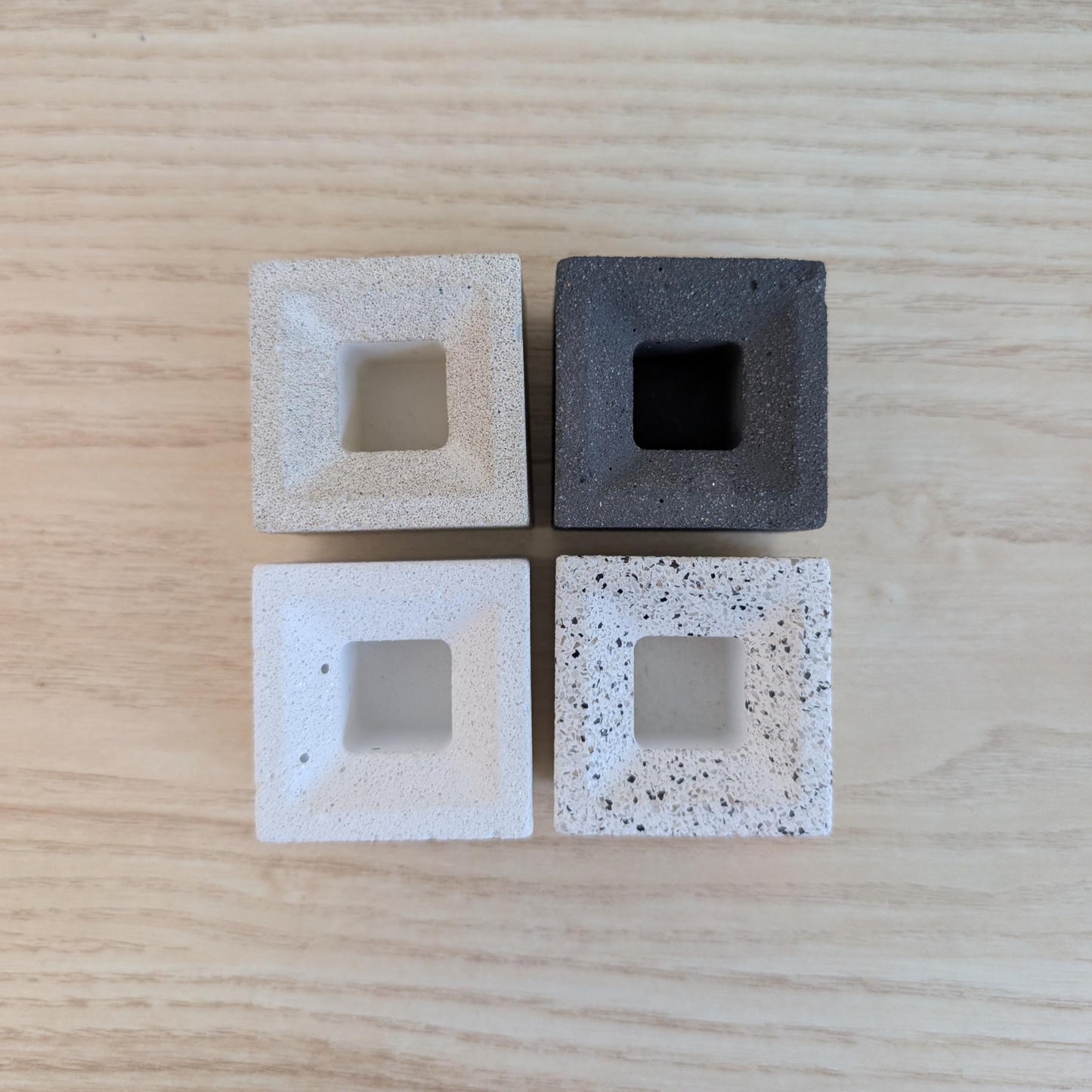 Mini Concrete Toothbrush Holder