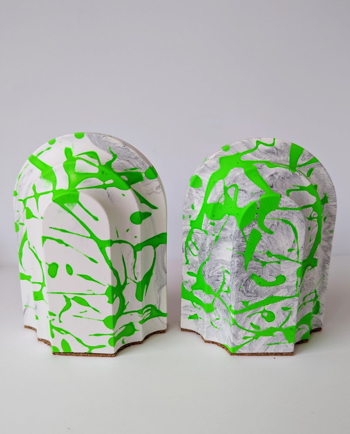Neon Abstract Arch Bookend