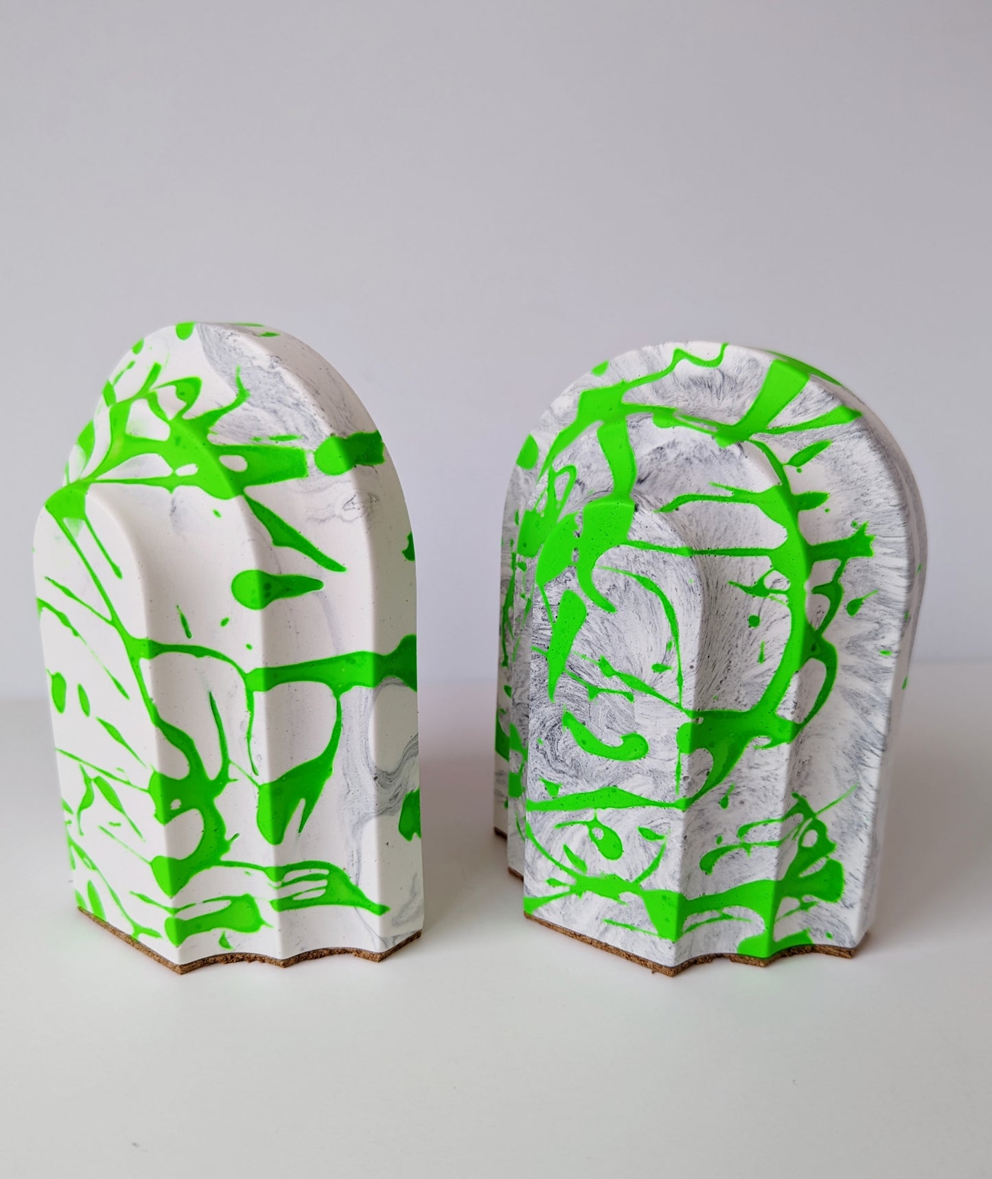 Neon Abstract Arch Bookend