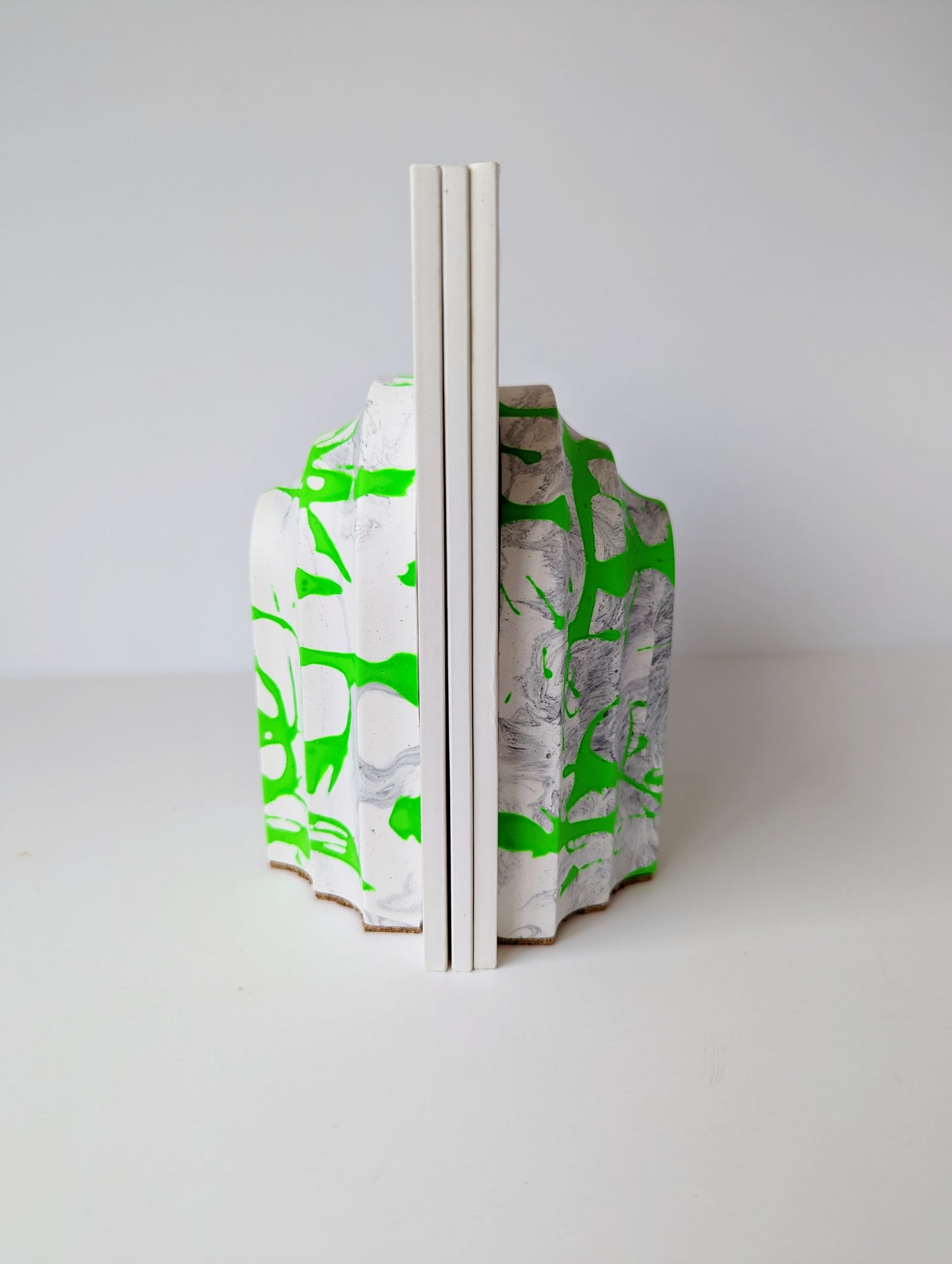 Neon Abstract Arch Bookend
