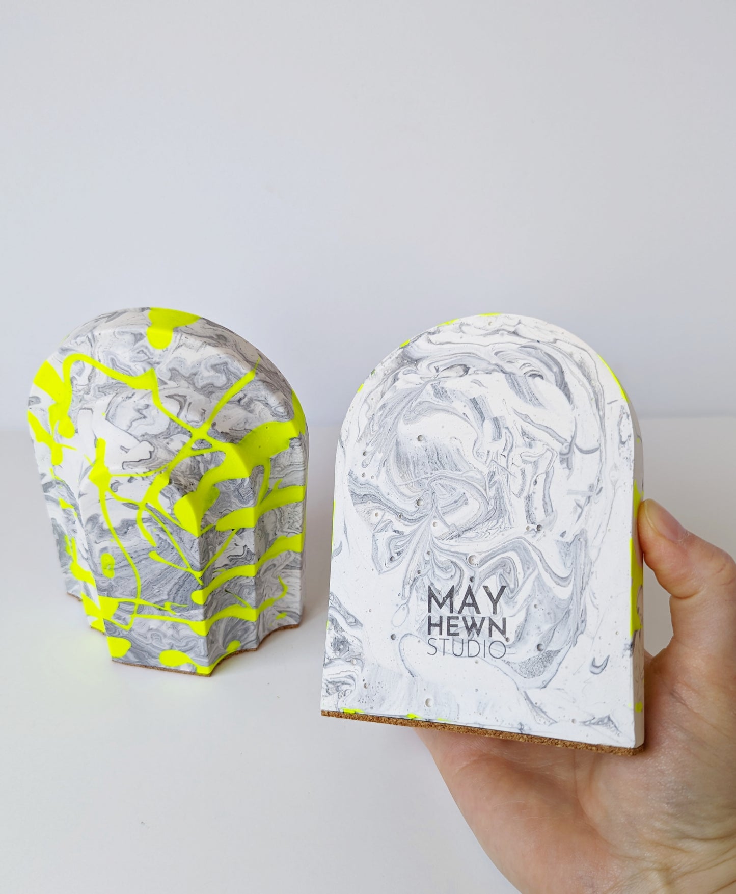 Neon Abstract Arch Bookend