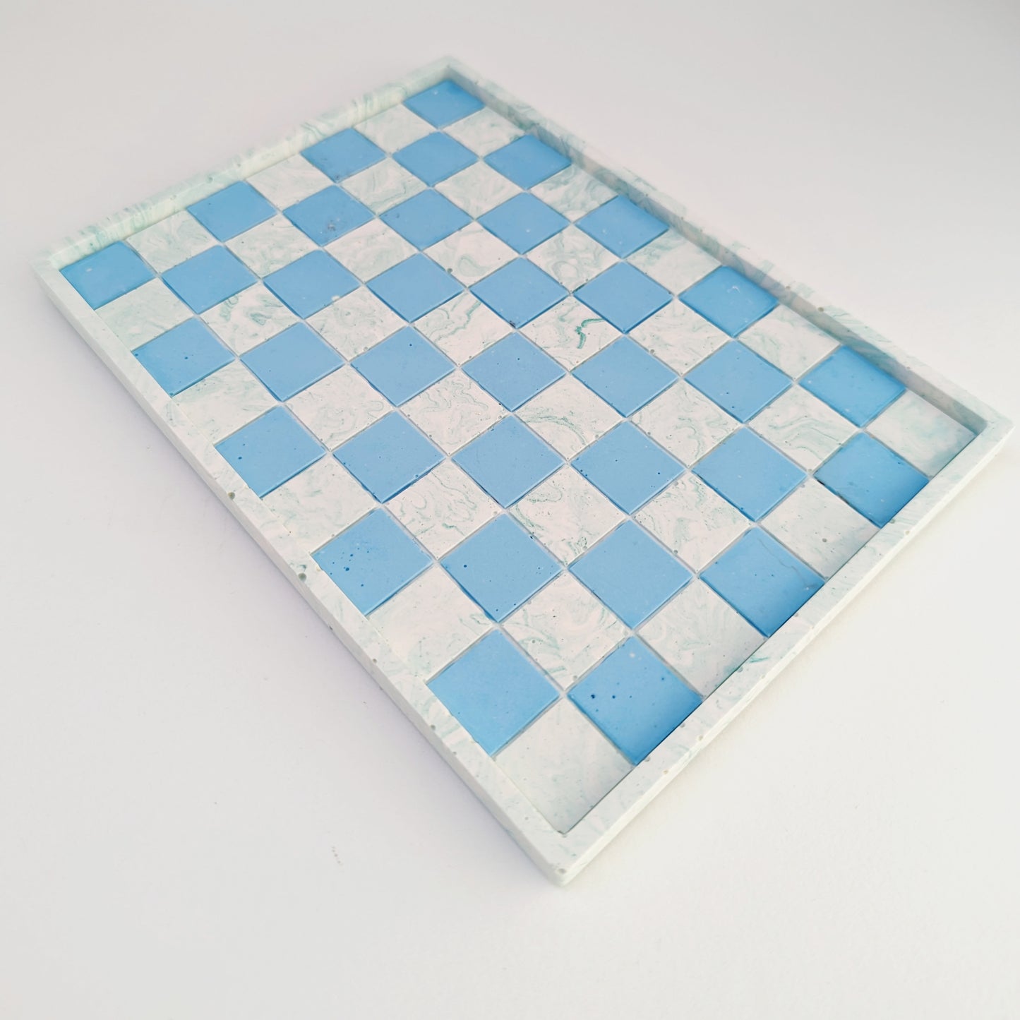 Checkerboard Rectangular Tray