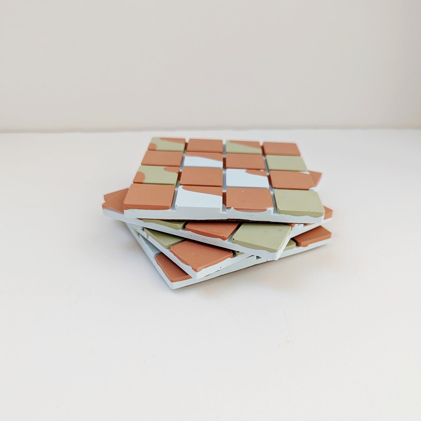 Checkerboard Coasters