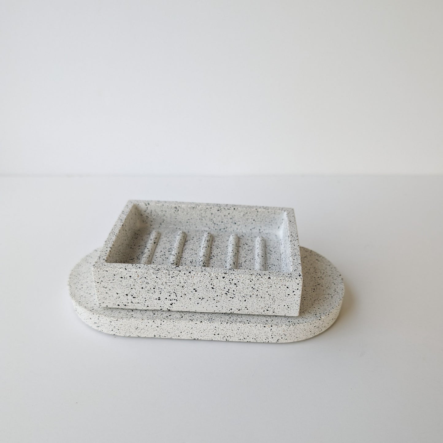 Concrete Self Draining Soap Dish