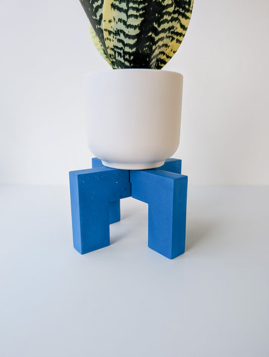 Primary Color Interlocking Plant Pedestal
