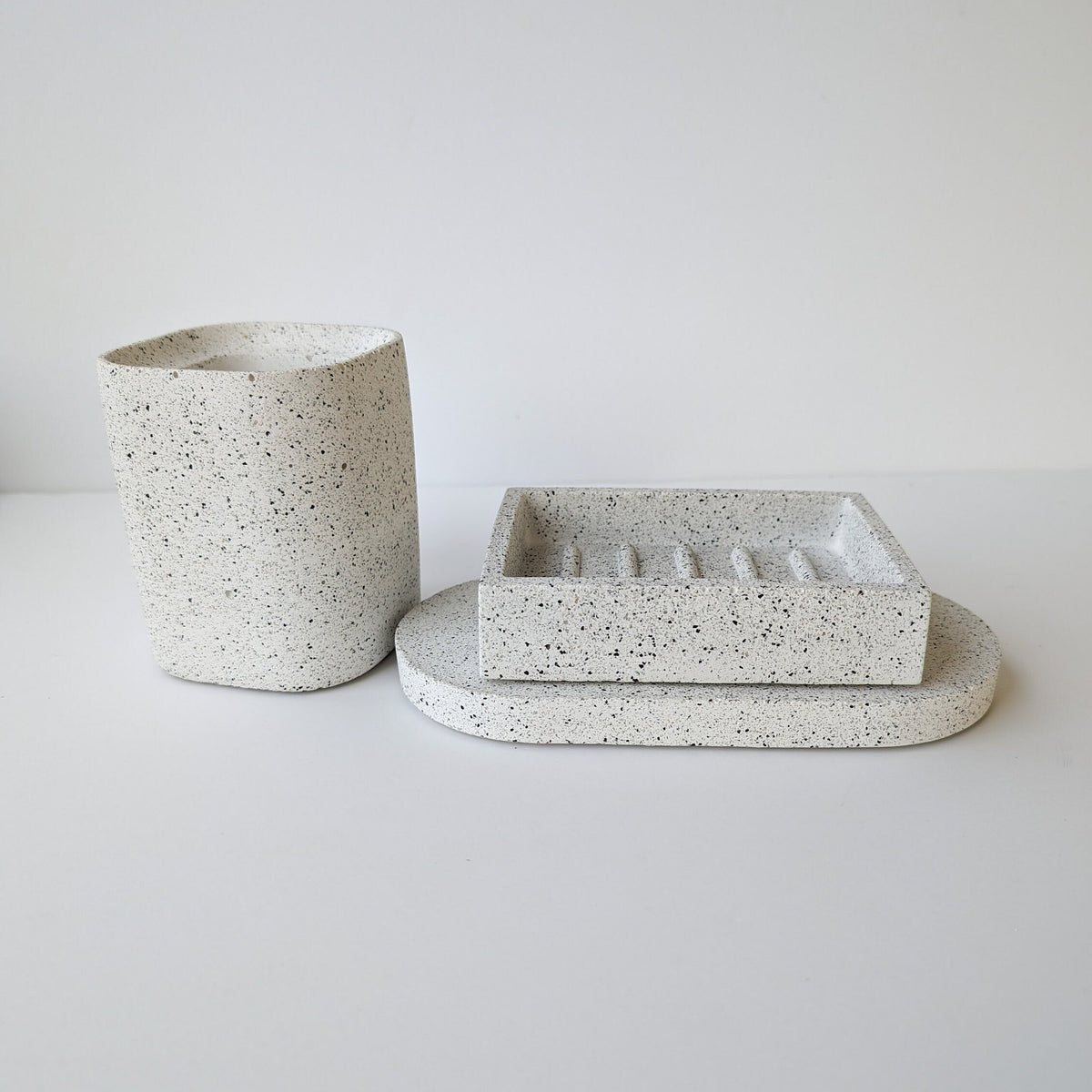 Concrete Toothbrush Holder