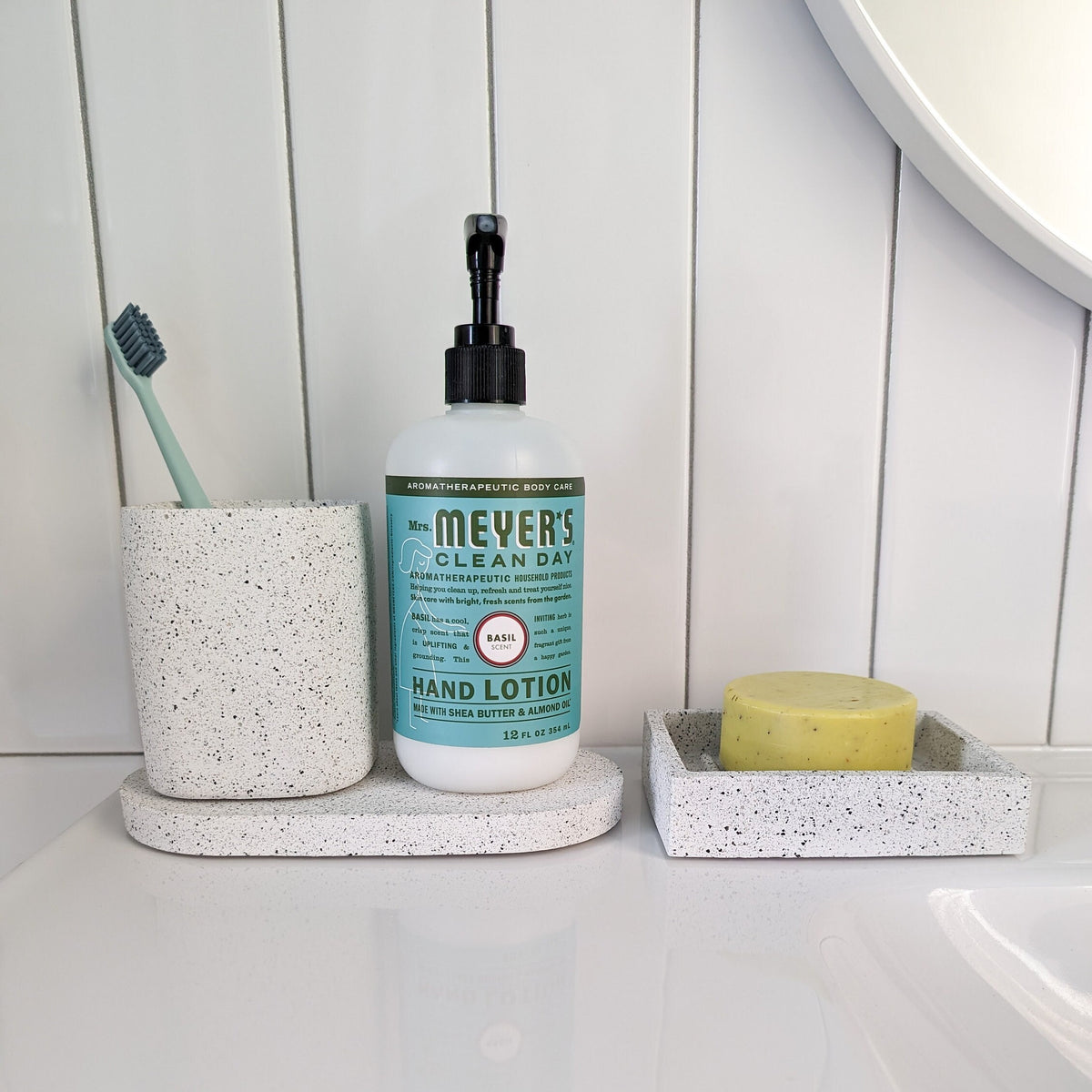 Concrete Toothbrush Holder