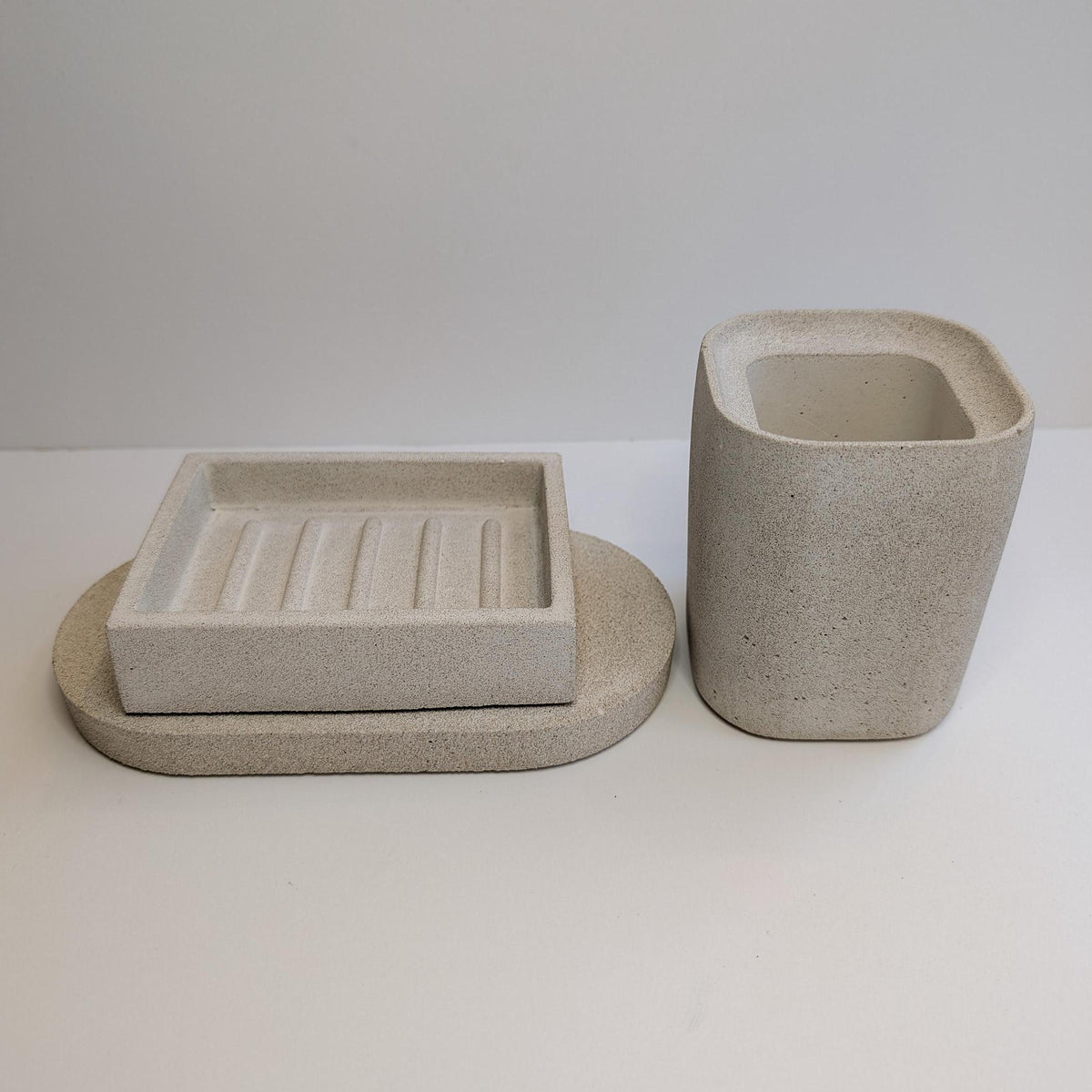 Concrete Toothbrush Holder