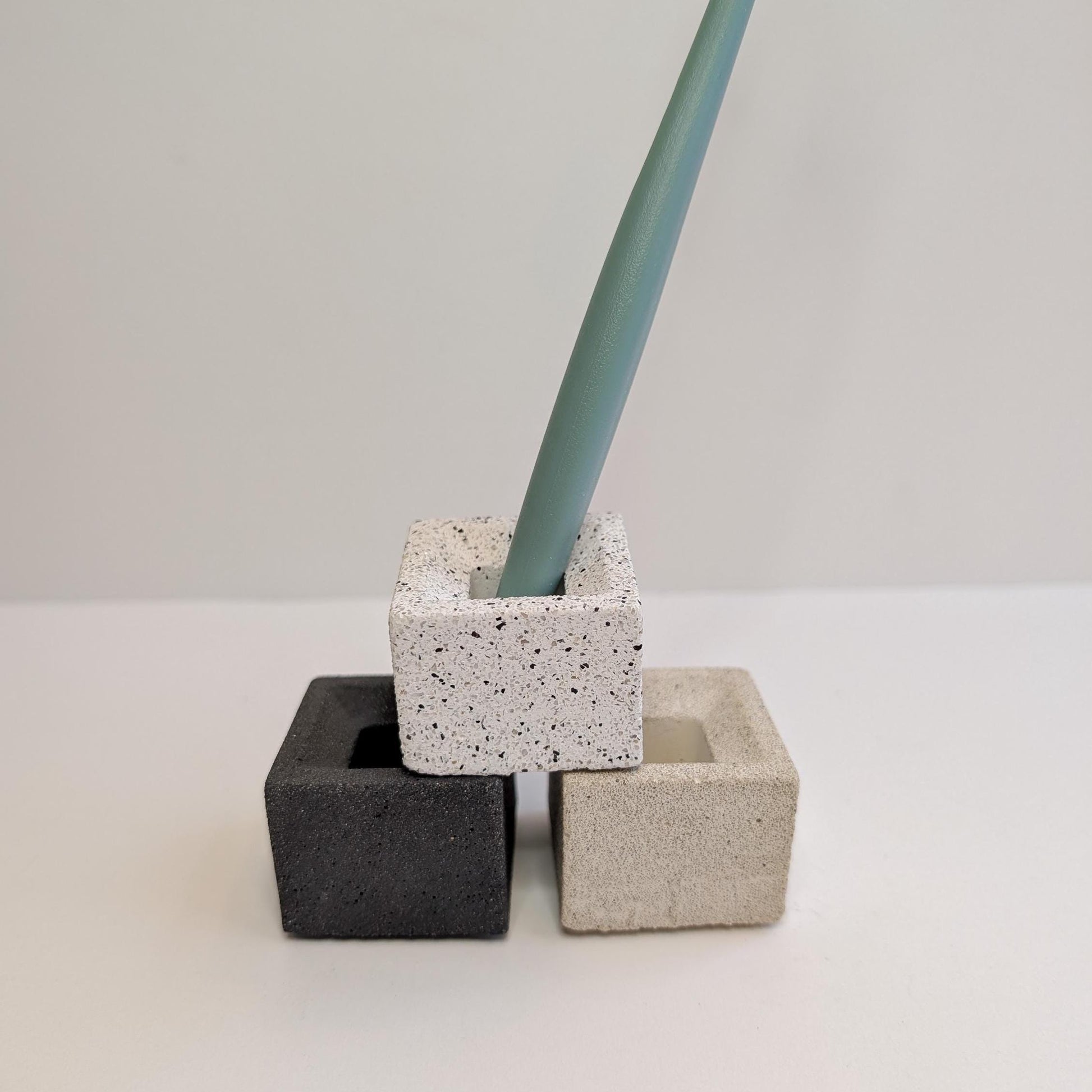 Mini Concrete Toothbrush Holder