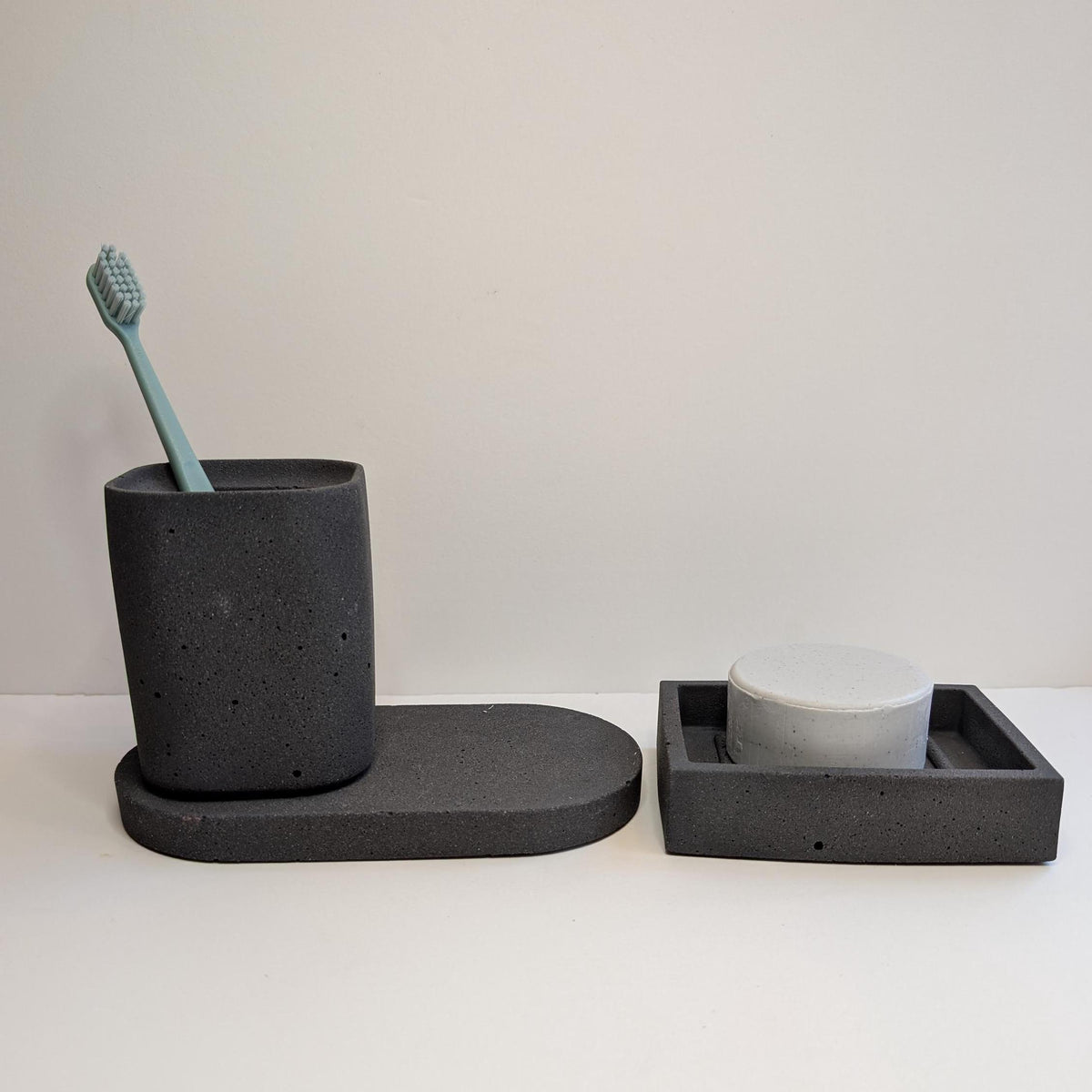 Concrete Toothbrush Holder