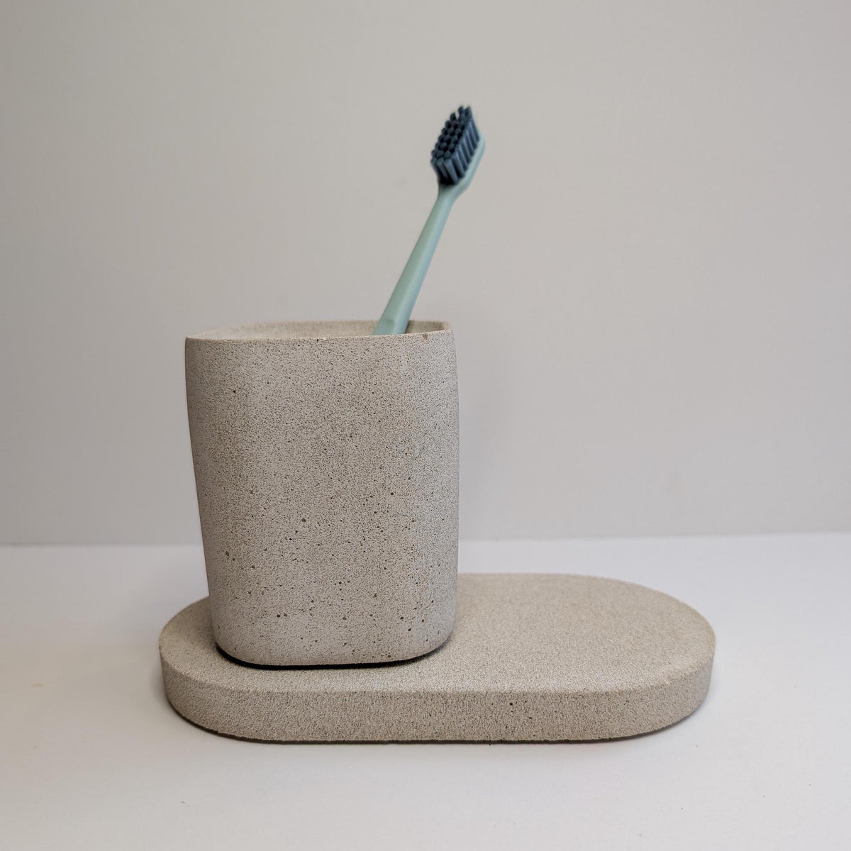 Concrete Toothbrush Holder