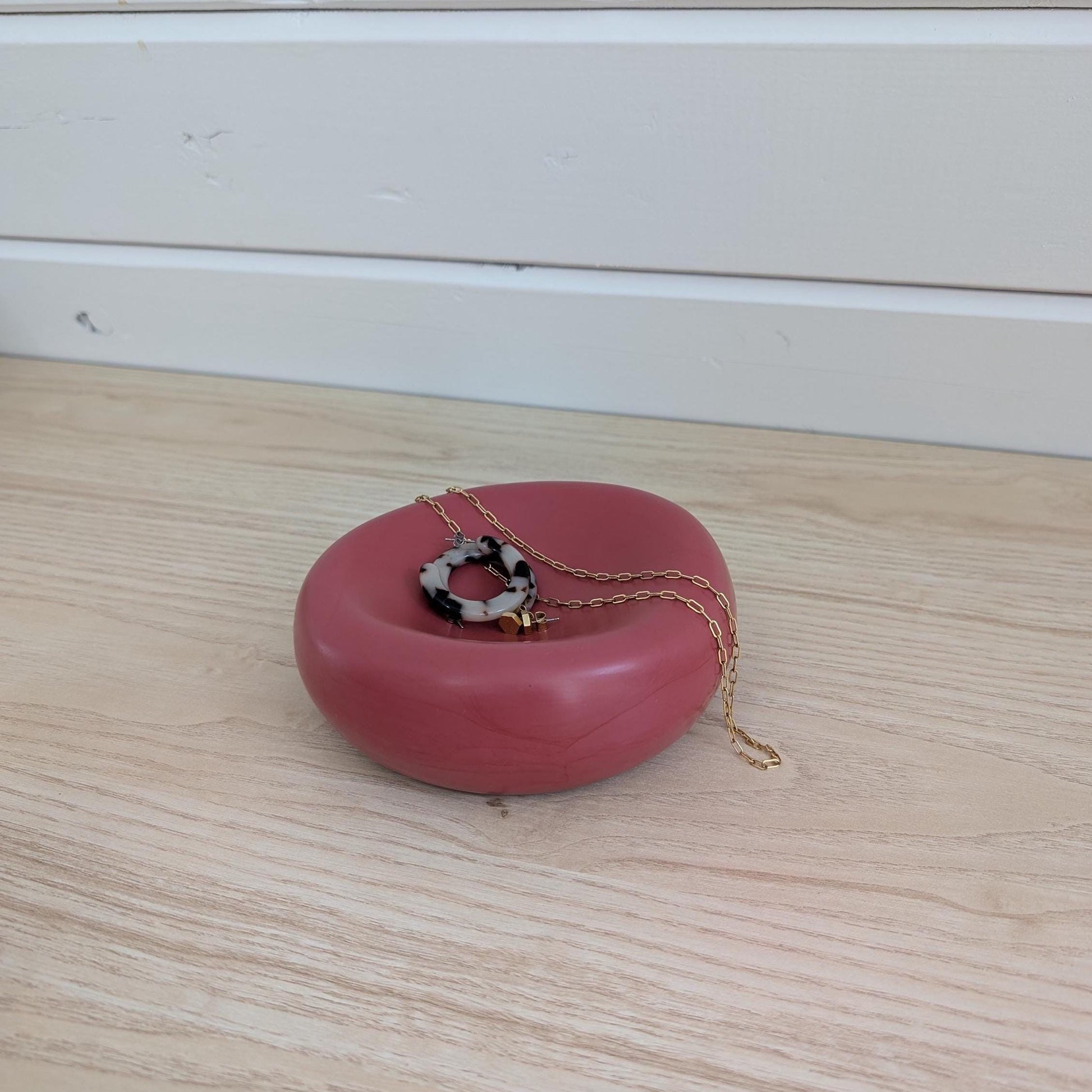 Chonky Jewelry Dish, Organic Shaped Jewelry Tray, Aesthetic Jewelry Dish