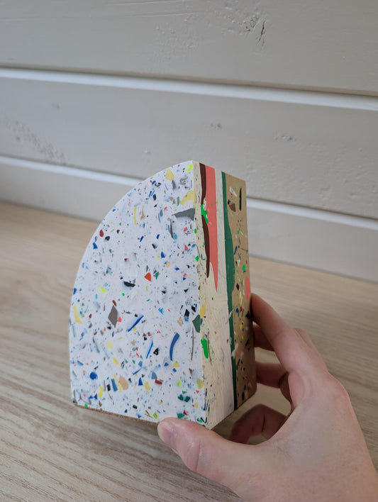 Terrazzo Colorful Large Bookend