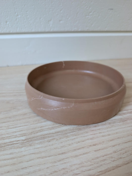 Marbled Brown Catchall Dish