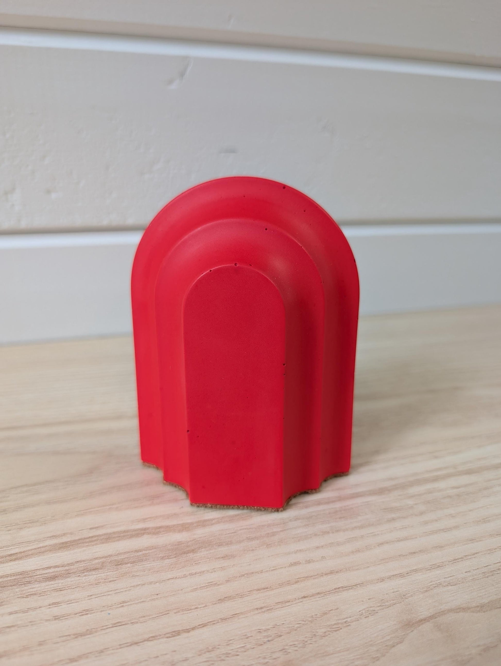 Primary Red Arch Bookend