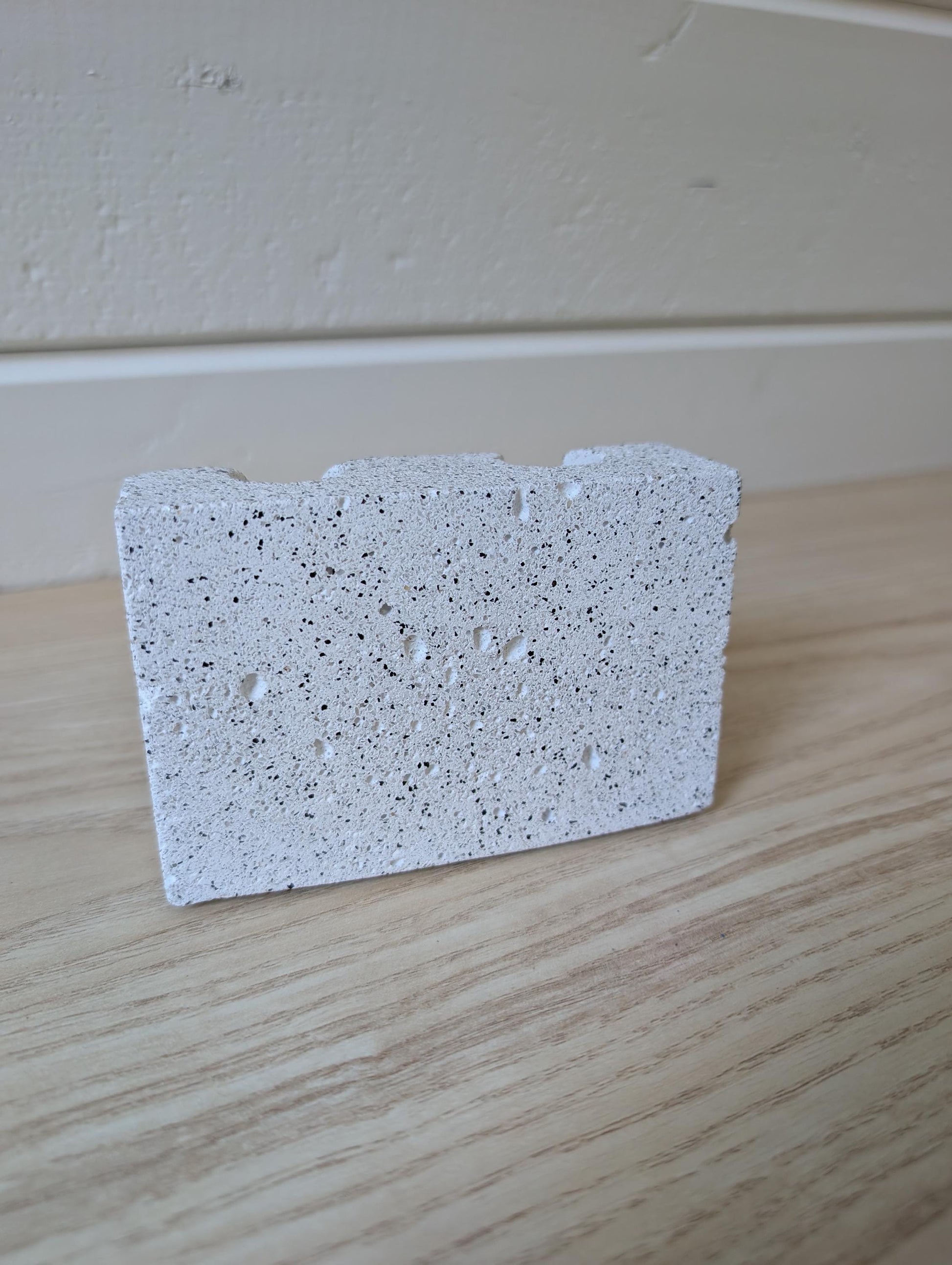 Modern Concrete Exposed Edge Candlestick Holder