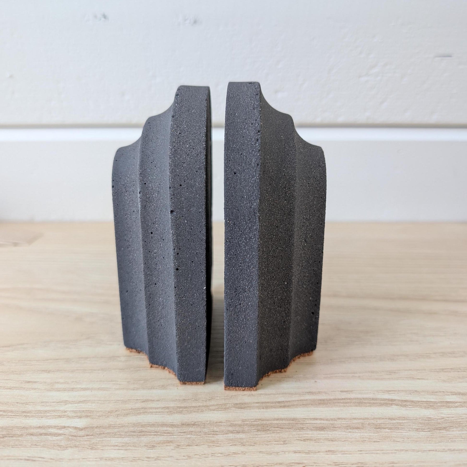 Concrete Arched Bookends