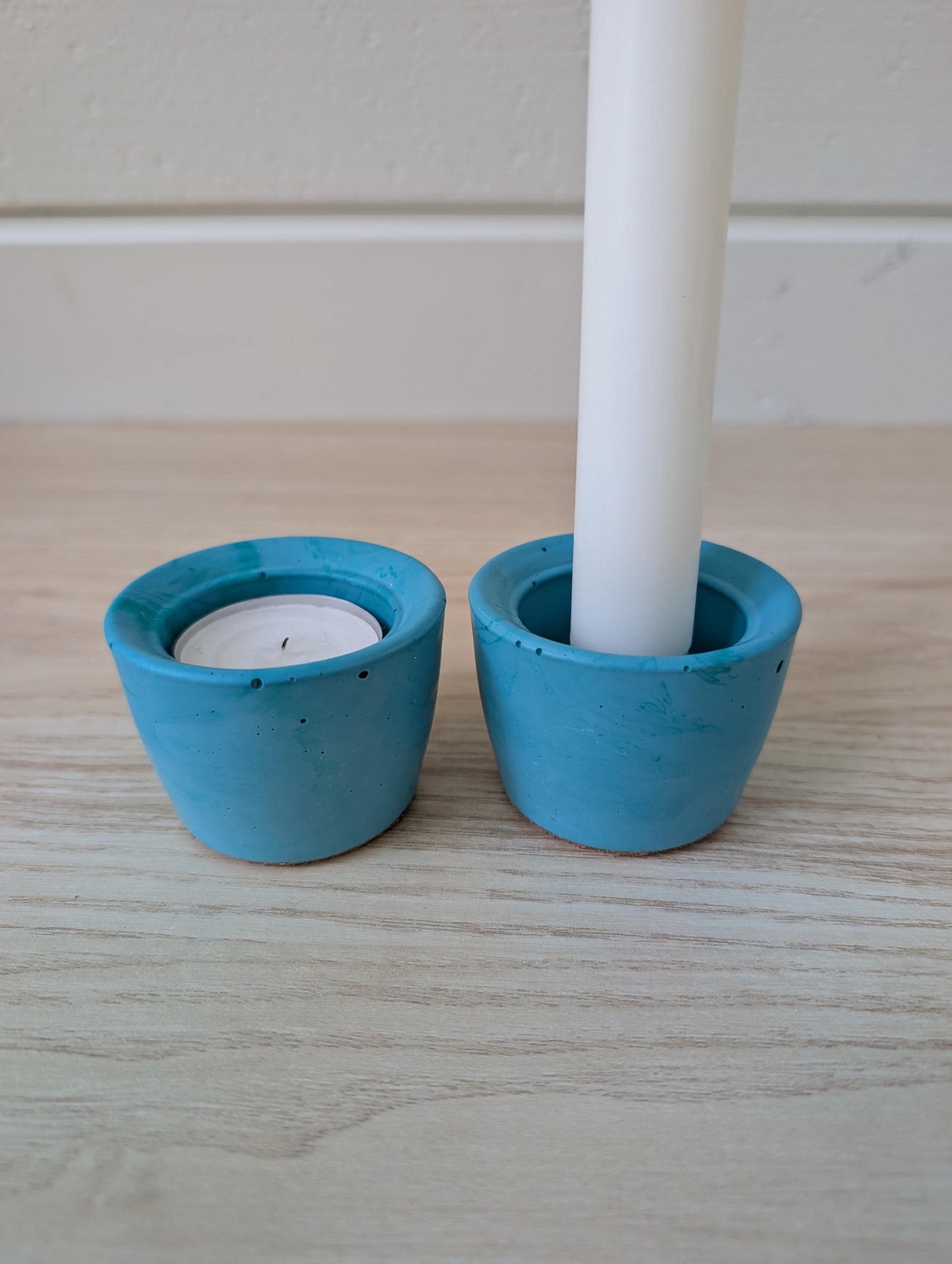 Tealight and Taper Candle Holders, Dual Votive Candleholder, Convertible Candle Holder Set