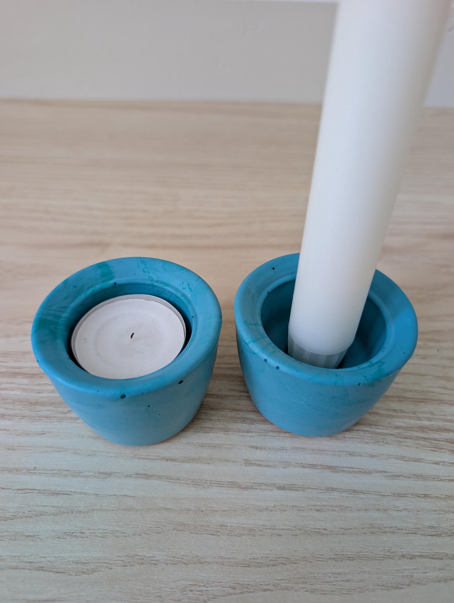 Tealight and Taper Candle Holders, Dual Votive Candleholder, Convertible Candle Holder Set