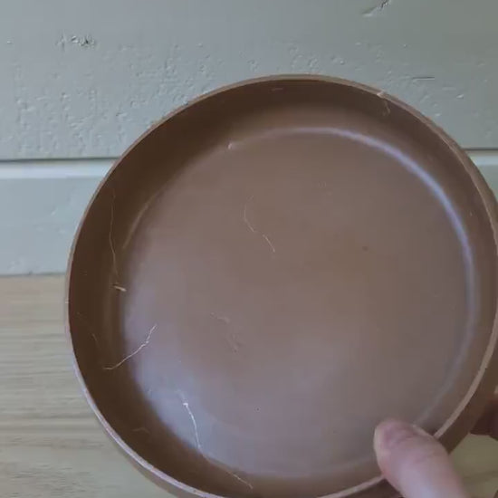 Marbled Brown Catchall Dish