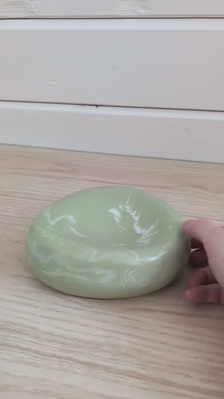 Chonky Jewelry Dish, Organic Shaped Jewelry Tray, Aesthetic Jewelry Dish