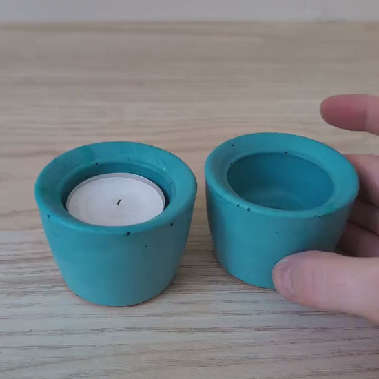 Tealight and Taper Candle Holders, Dual Votive Candleholder, Convertible Candle Holder Set