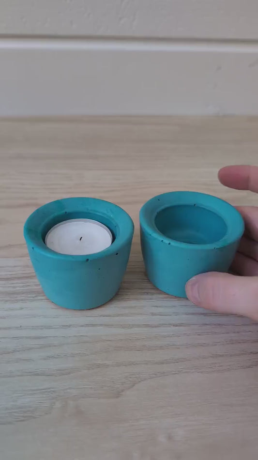 Tealight and Taper Candle Holders, Dual Votive Candleholder, Convertible Candle Holder Set