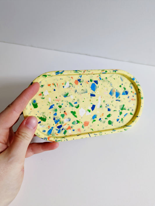 Yellow Terrazzo Small Tray
