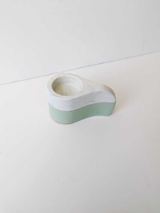 Marbled Handled Tealight Holder