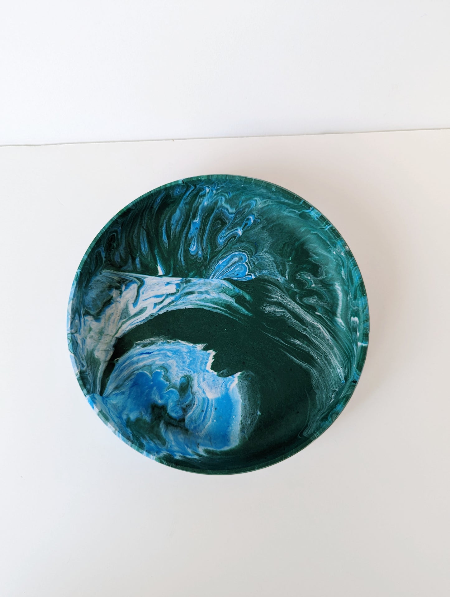 Blue Marbled Scandi Bowl