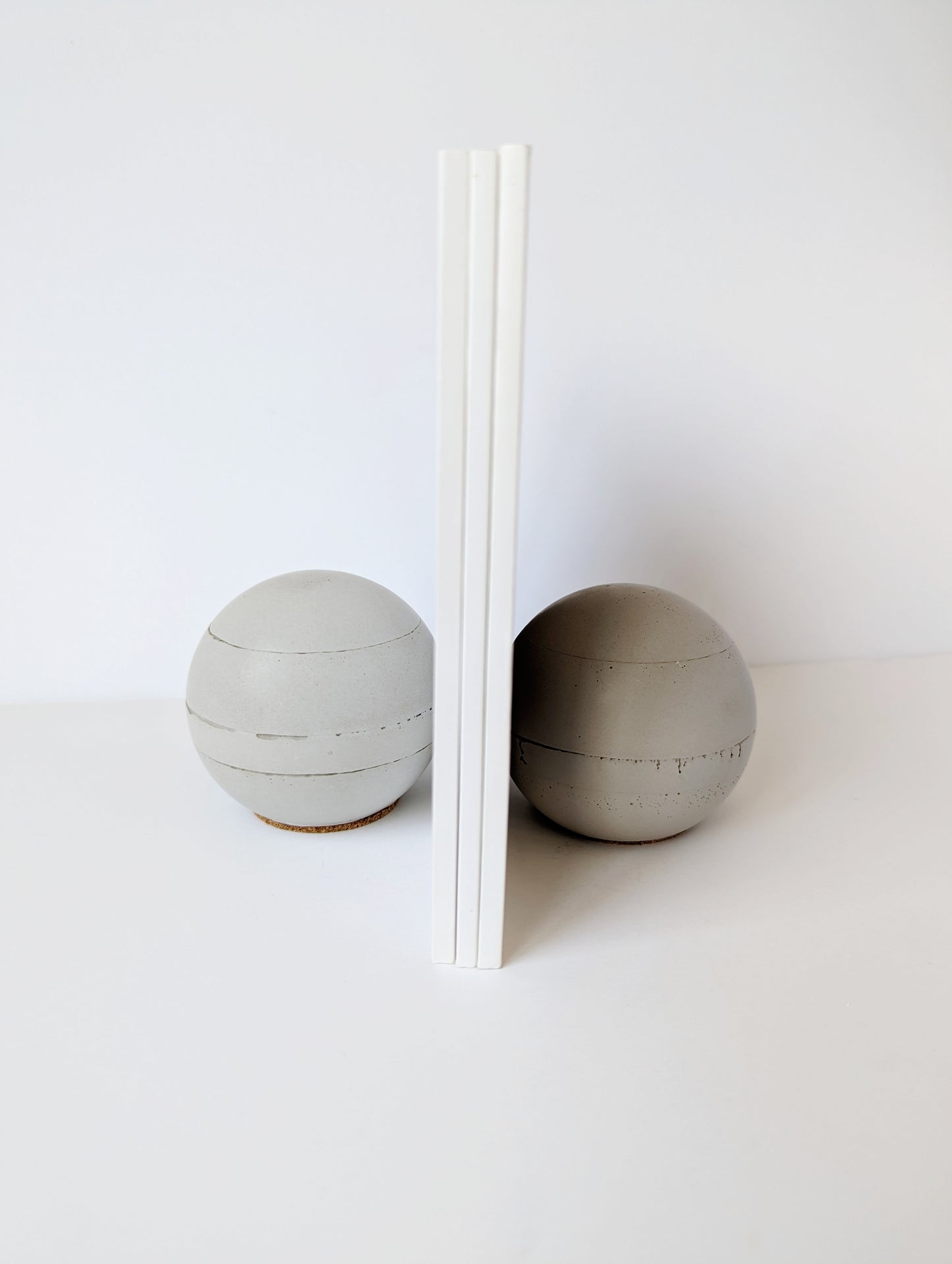 No-Waste Concrete Paperweight or Bookend