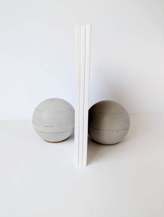 No-Waste Concrete Paperweight or Bookend
