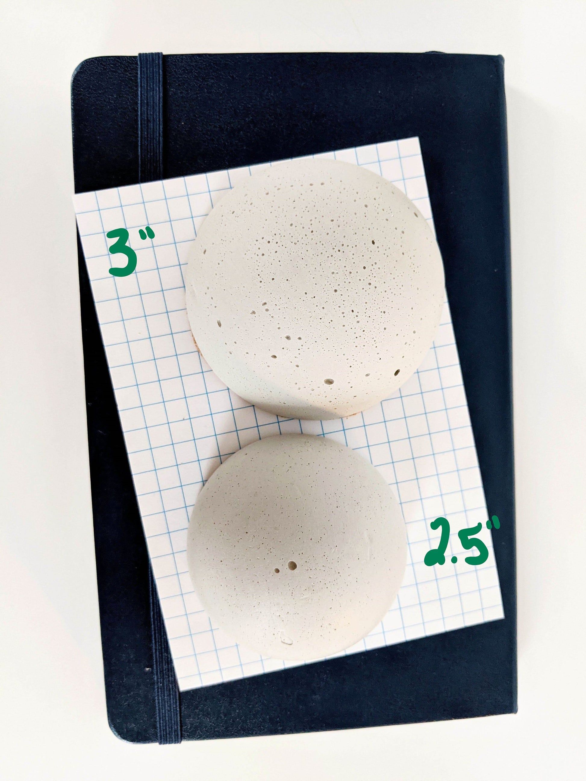 Minimalist Concrete Paperweight. Modern Concrete Home Decor. Home Office Desk Decor.