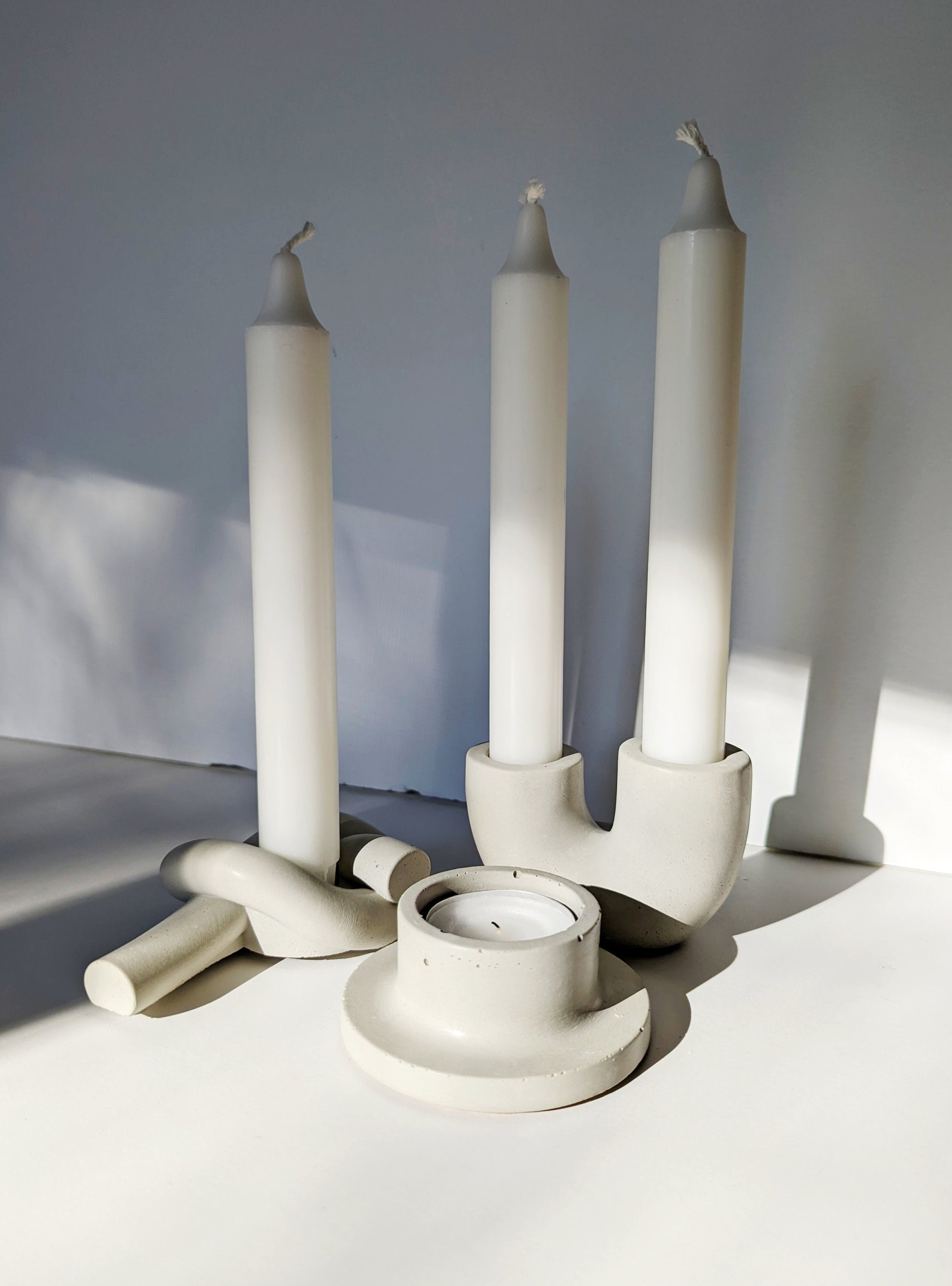 Modern-Concrete-Taper-Candle-Holder
