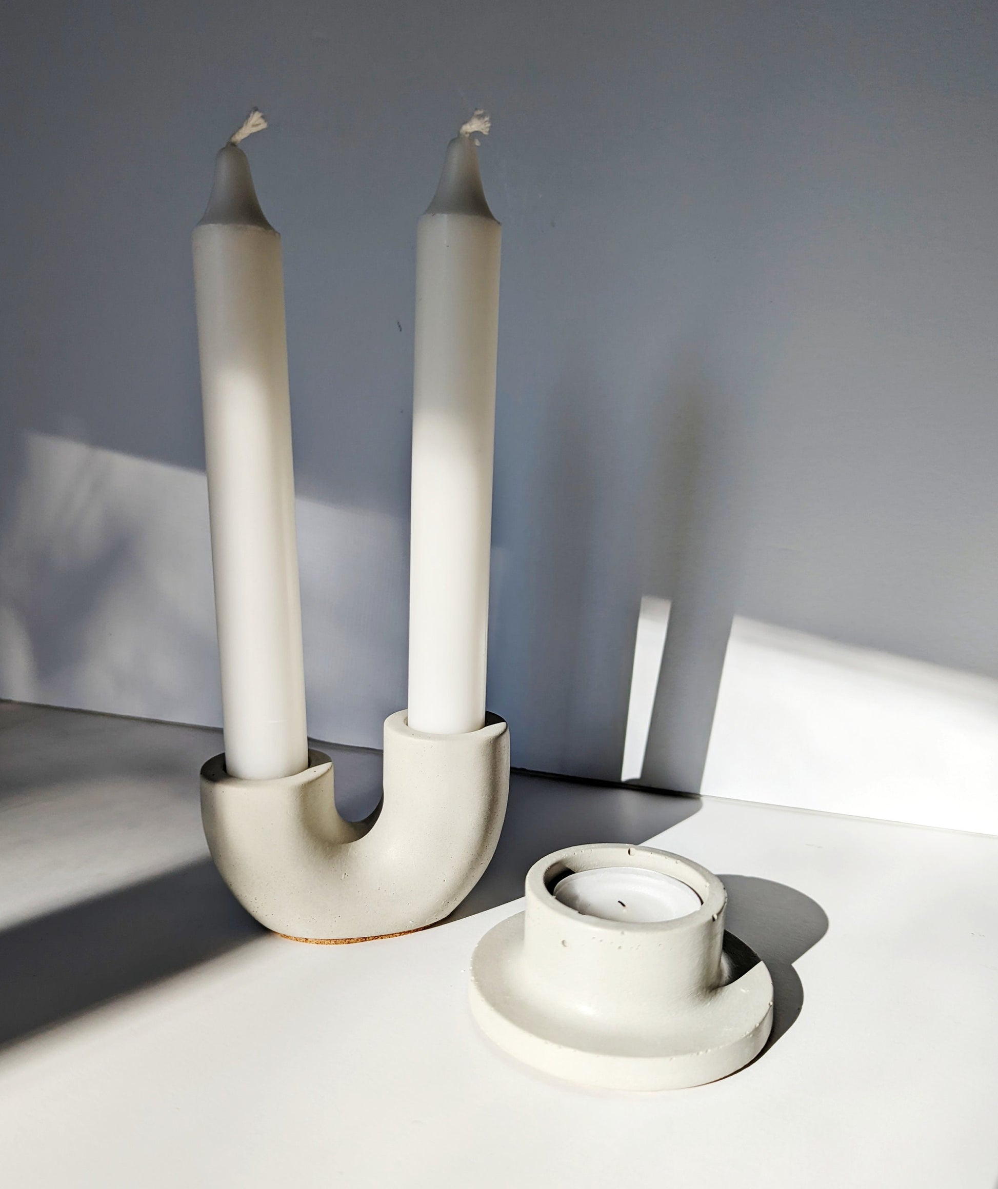 Modern-Concrete-Taper-Candle-Holder
