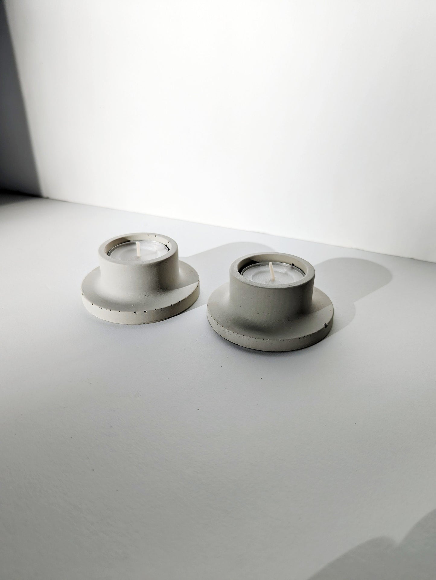 Minimalist Concrete Tealight Holder. Hygge Concrete Candle Holder. Modern Scandi Home Decor. Gifts under 25.